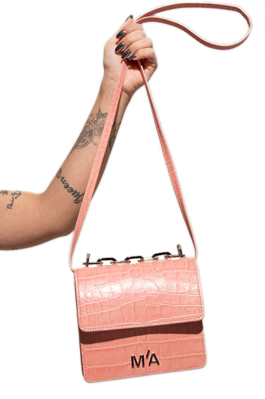 MINI CHAIN BAG IN PINK - marques-almeida-dev
