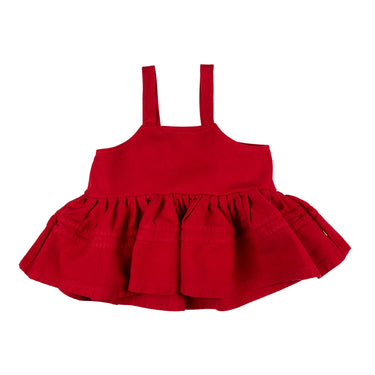 RED TOP WITH BIG FRILL ma kids